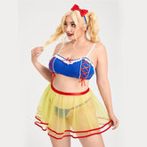 Sexy lingerie sexy girl mesh skirt suit