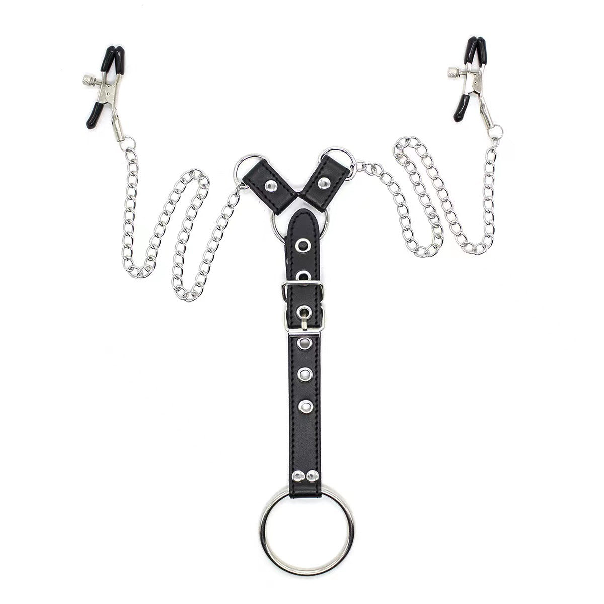 adult supplies chain nipple clamp