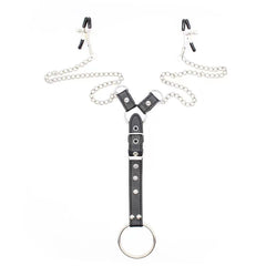 adult supplies chain nipple clamp